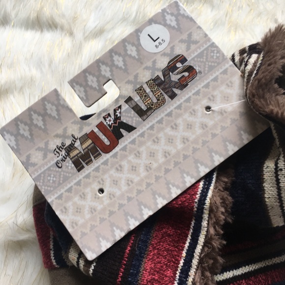 NWT Muk Luks Slipper Shoes - Picture 4 of 6